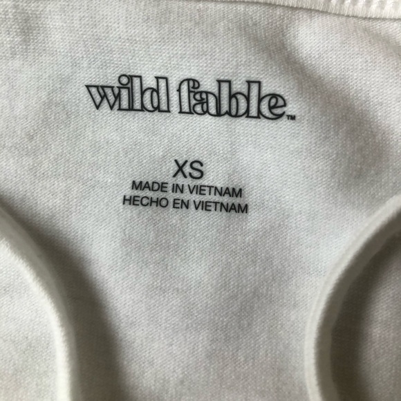 White tank top, size xs-s - Picture 2 of 2